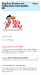Mobile Screenshot of marquettebigboy.com